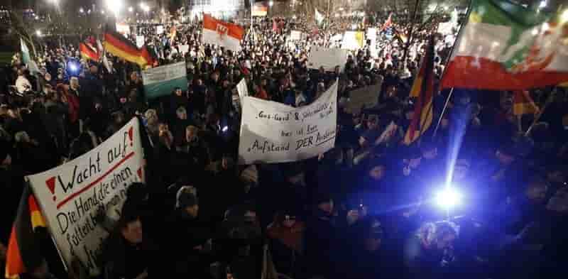 Berlin regrette que des menaces empechent pegida de manifester