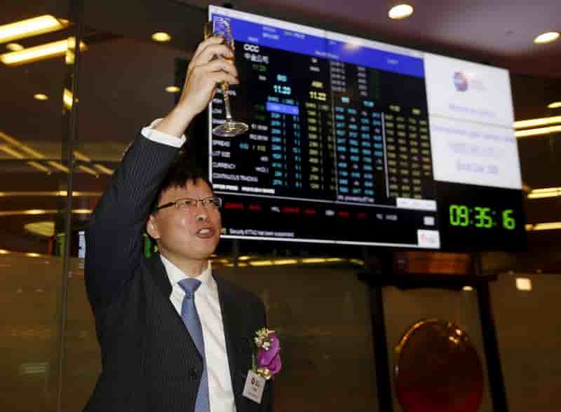 Cicc tire profit de la reprise du marche des ipo a hong kong