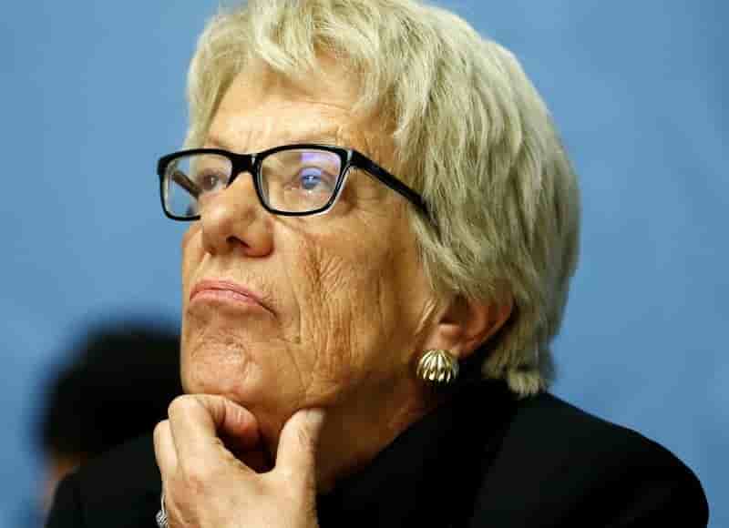 Depart de carla del ponte