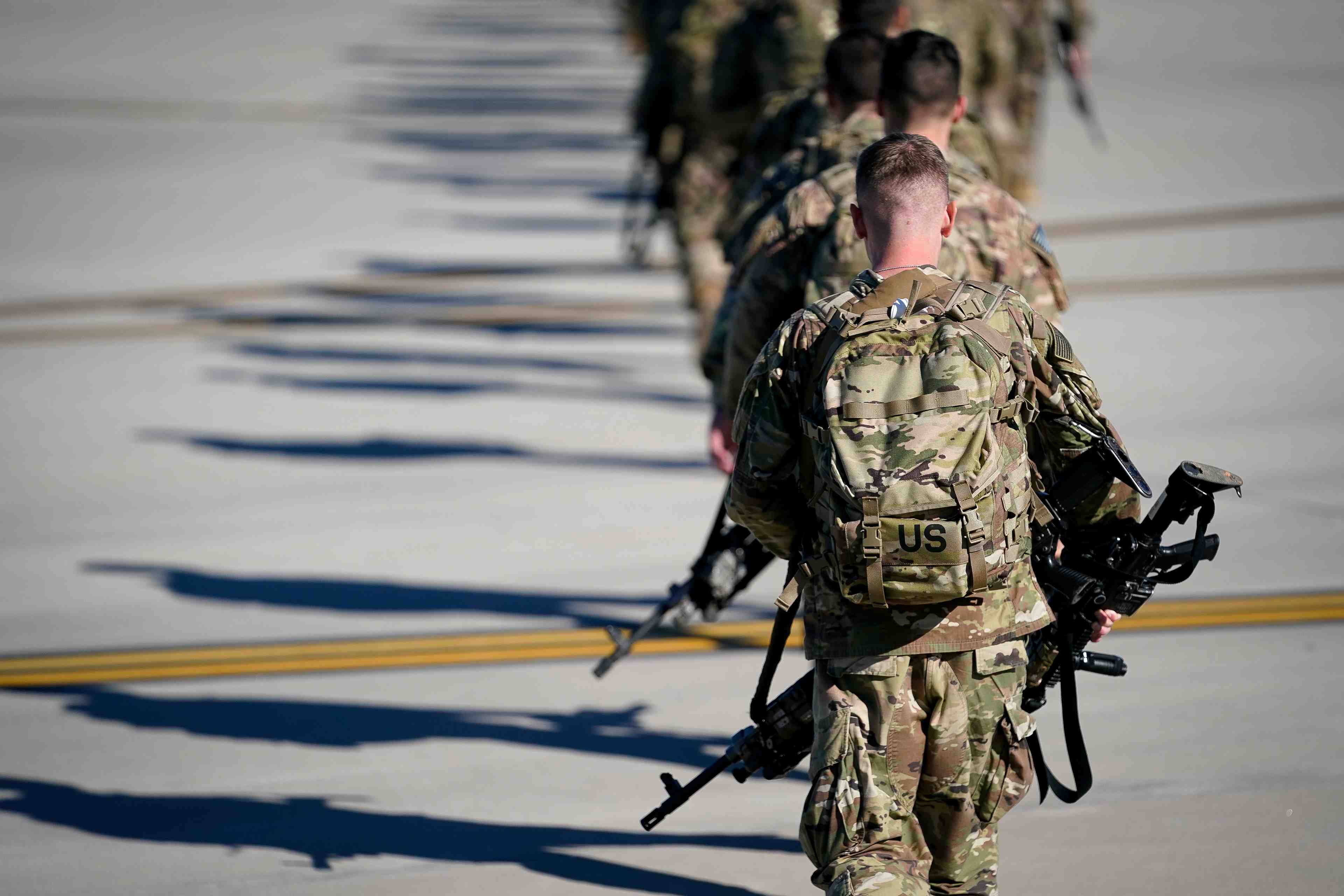 Cinquante soldats us soignes apres les frappes iraniennes en irak