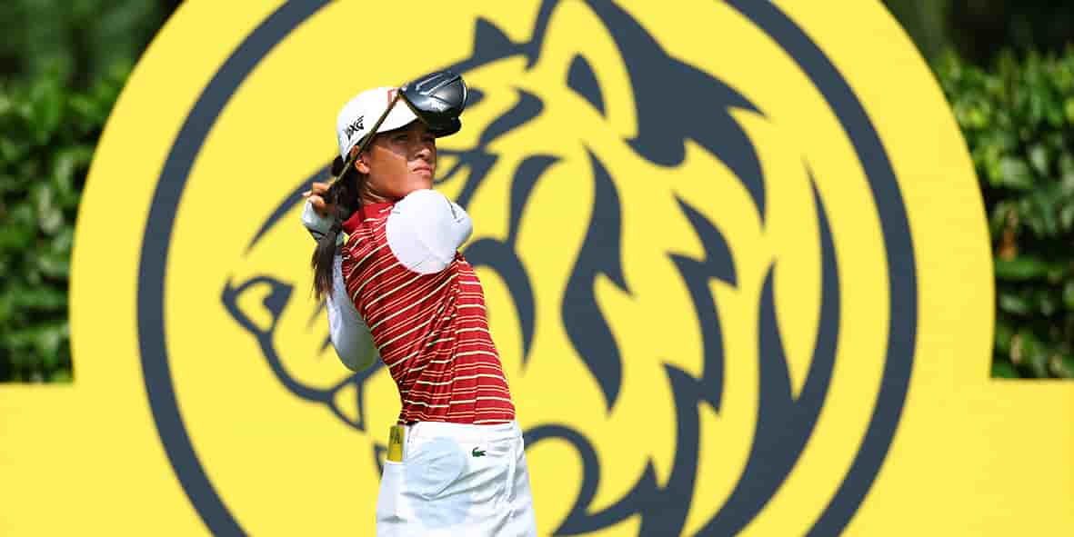 Céline Boutier lors du Maybank Championship à Kuala Lumpur, le 28 octobre.