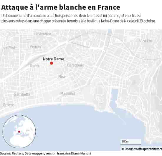 Attaque a l'arme blanche en france.fc