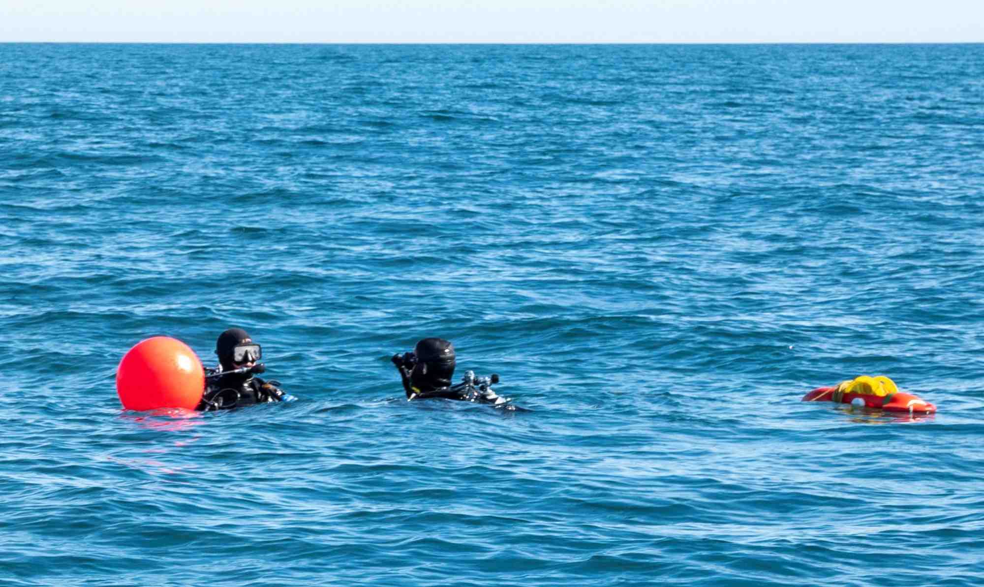 Les marins au large de la caroline du sud