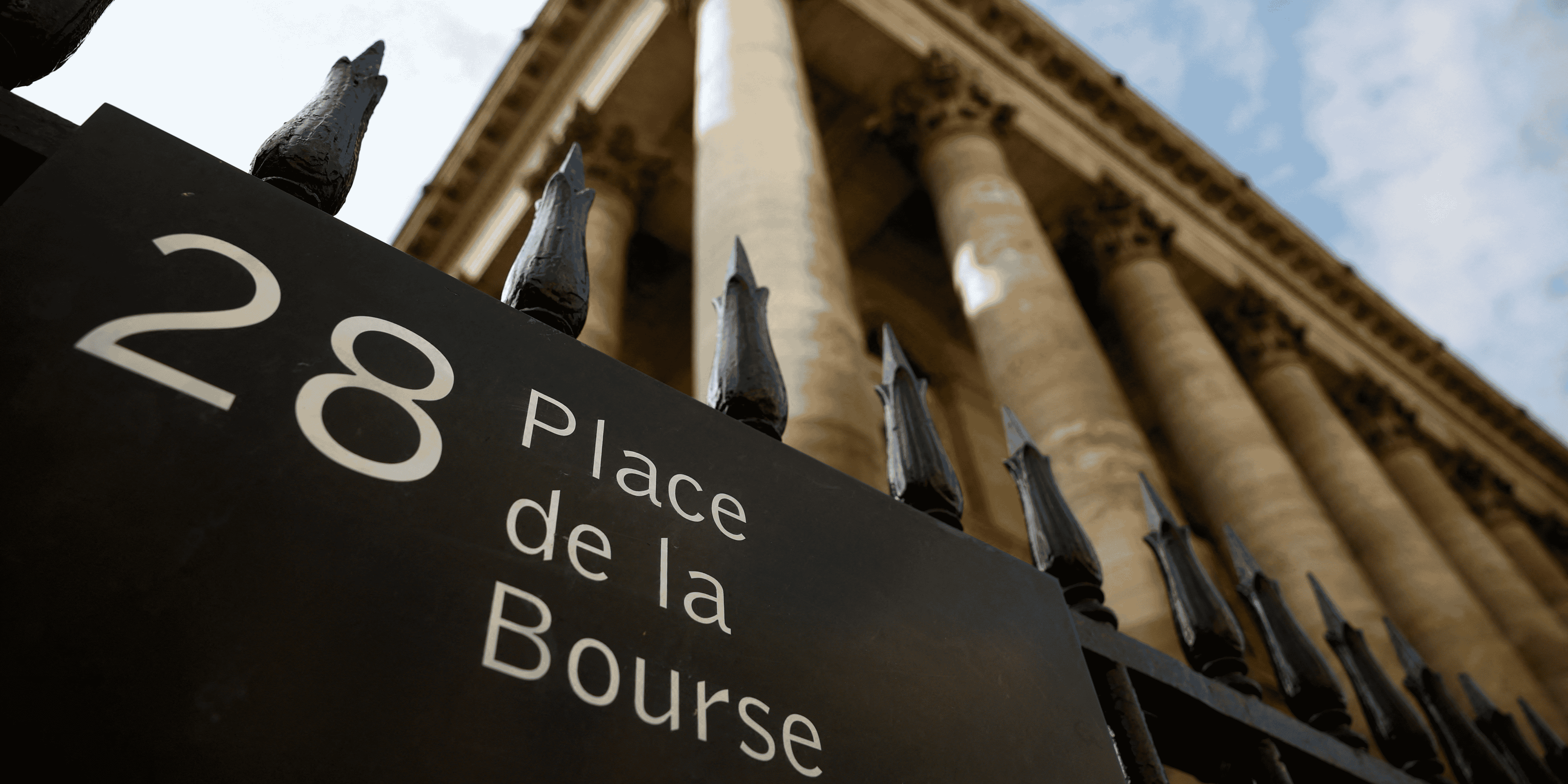 Le palais brongniart, ancienne bourse de paris