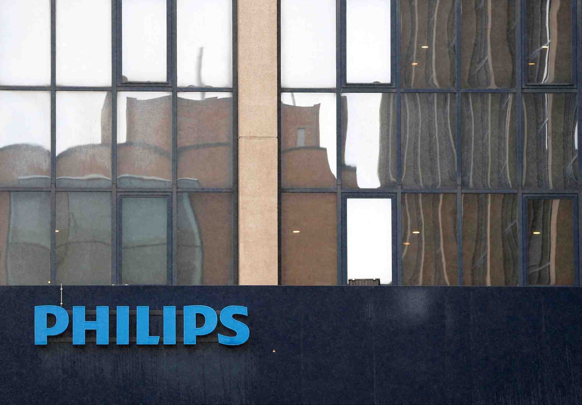Photo d'archives: le logo de philips