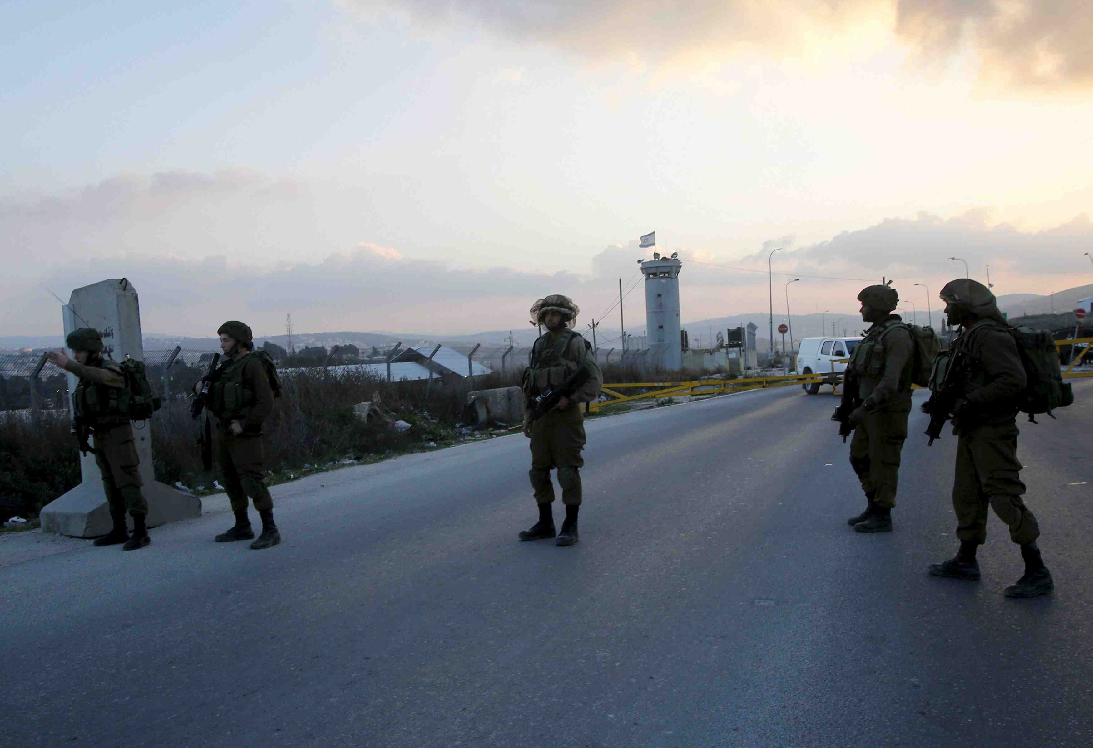 Deux palestiniens abattus par l’armee israelienne pres de naplouse
