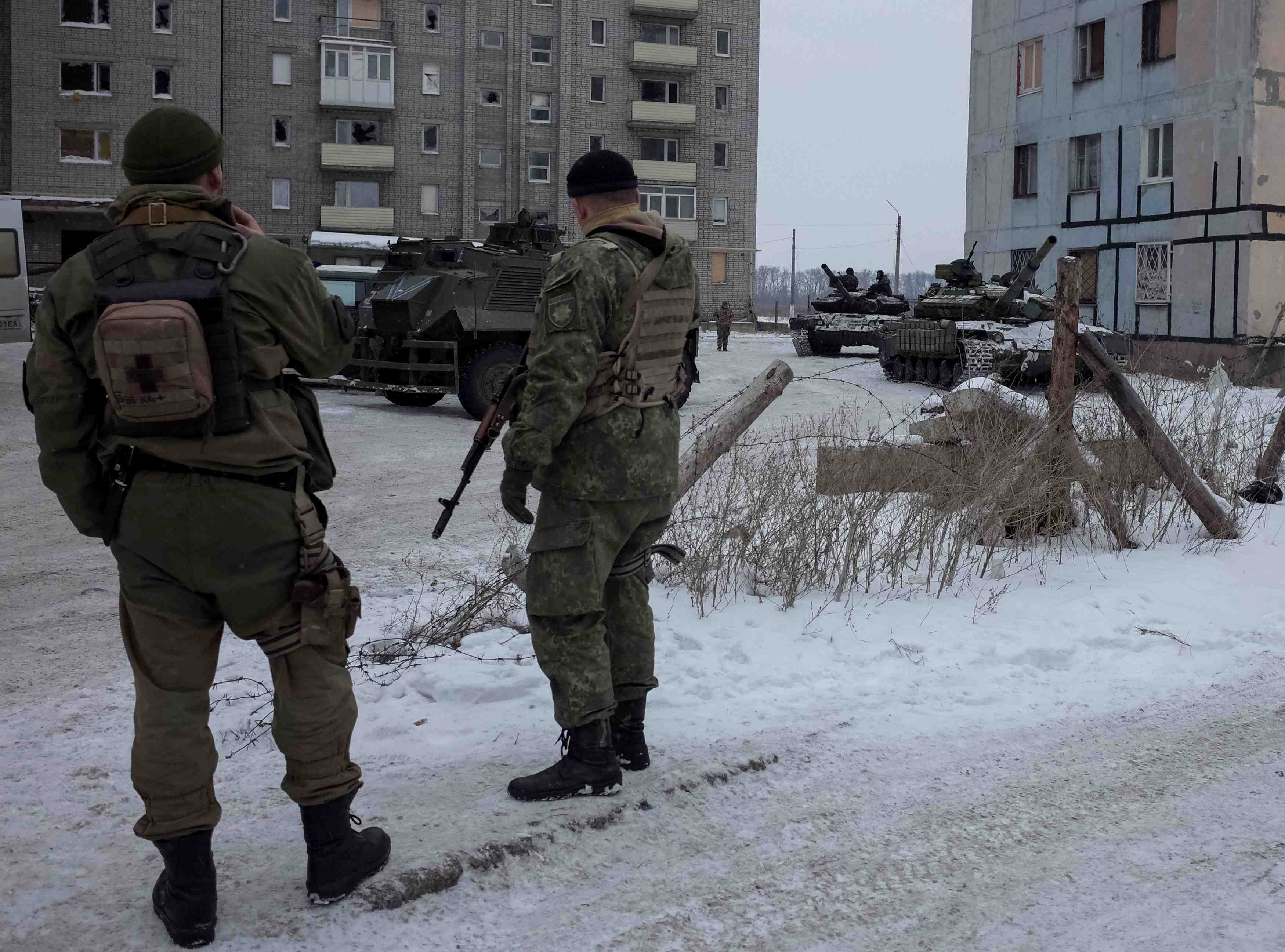 Paris veut que moscou agisse pour arreter les combats en ukraine