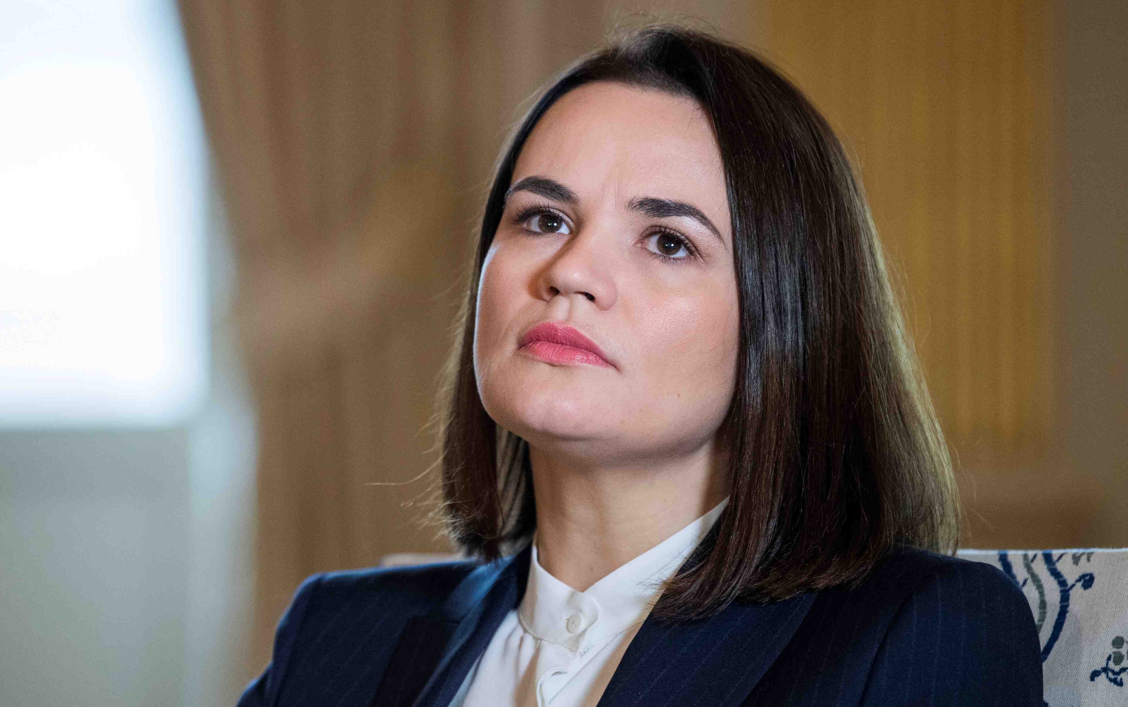 Bielorussie: l'opposante tsikhanouskaia reclame a l'ue de nouvelles sanctions