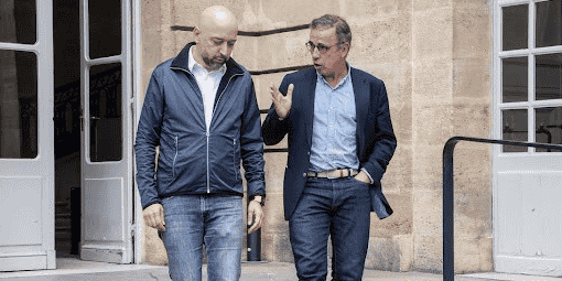 Gérard Lopez et Pierre Hurmic FCGB 2021