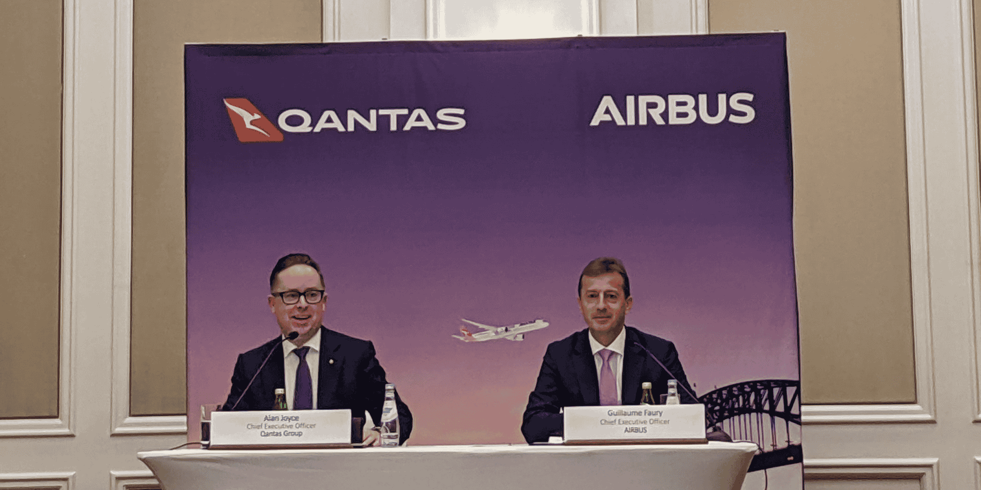 Alan Joyce (Qantas) - Guillaume Faury (Airbus)