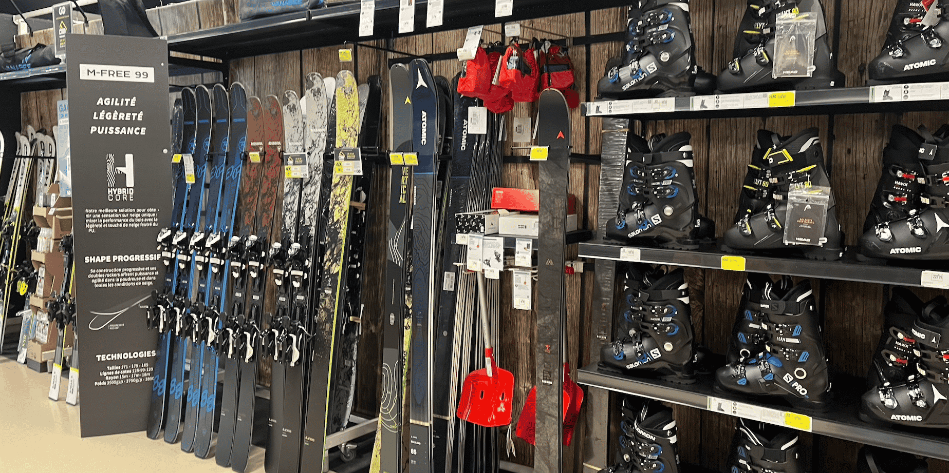 Go sport matériel ski