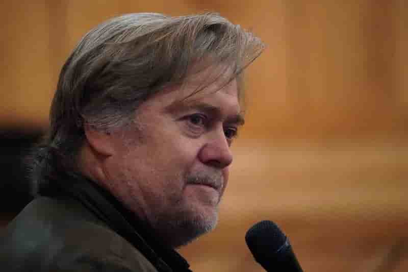 Steve bannon entendu par une commission parlementaire