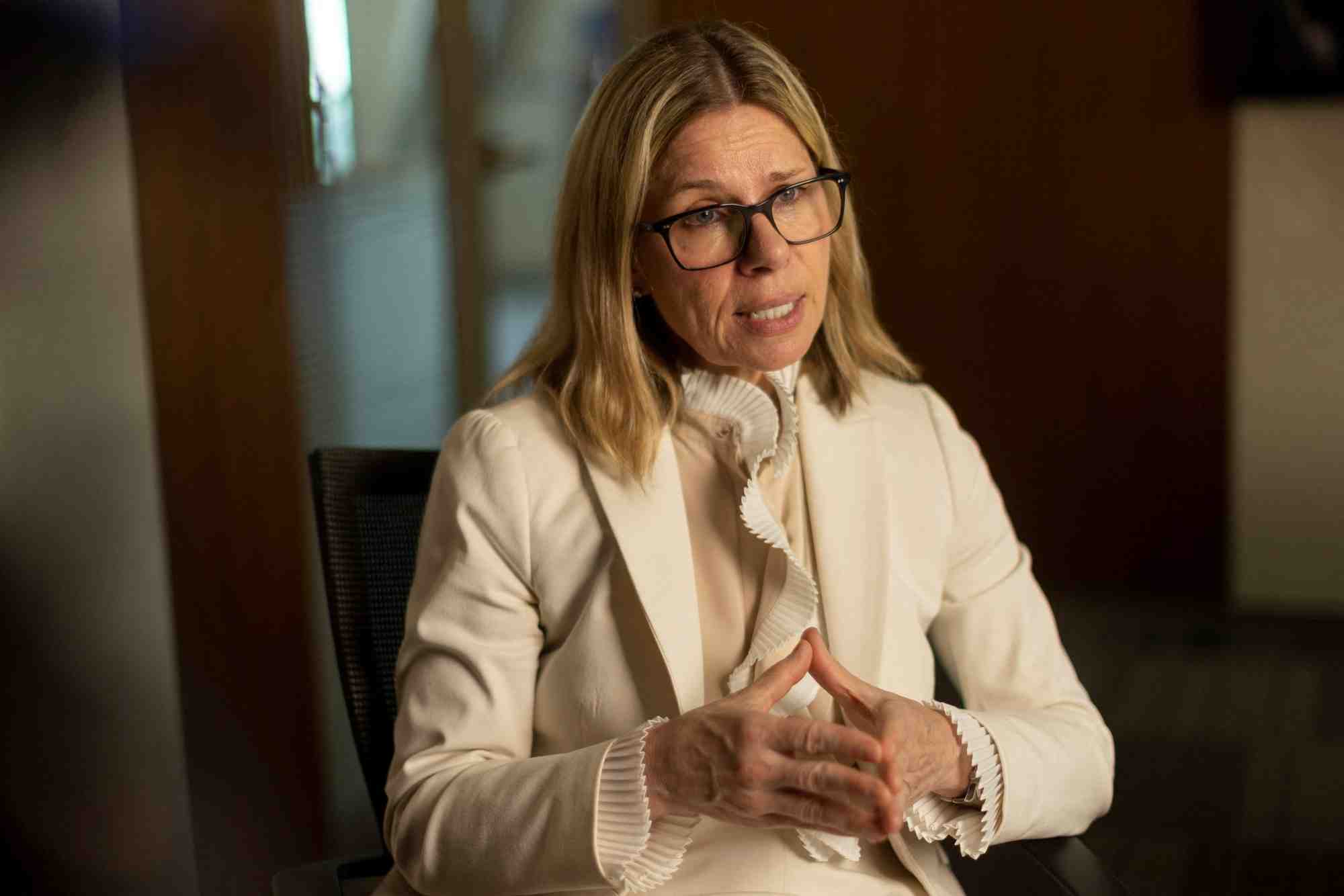Anna bjerde, directrice generale des operations de la banque mondiale a taguig, aux philippines