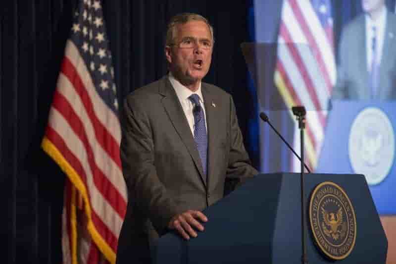 Jeb bush impute a hillary clinton une responsabilite dans l'essor de l'ei