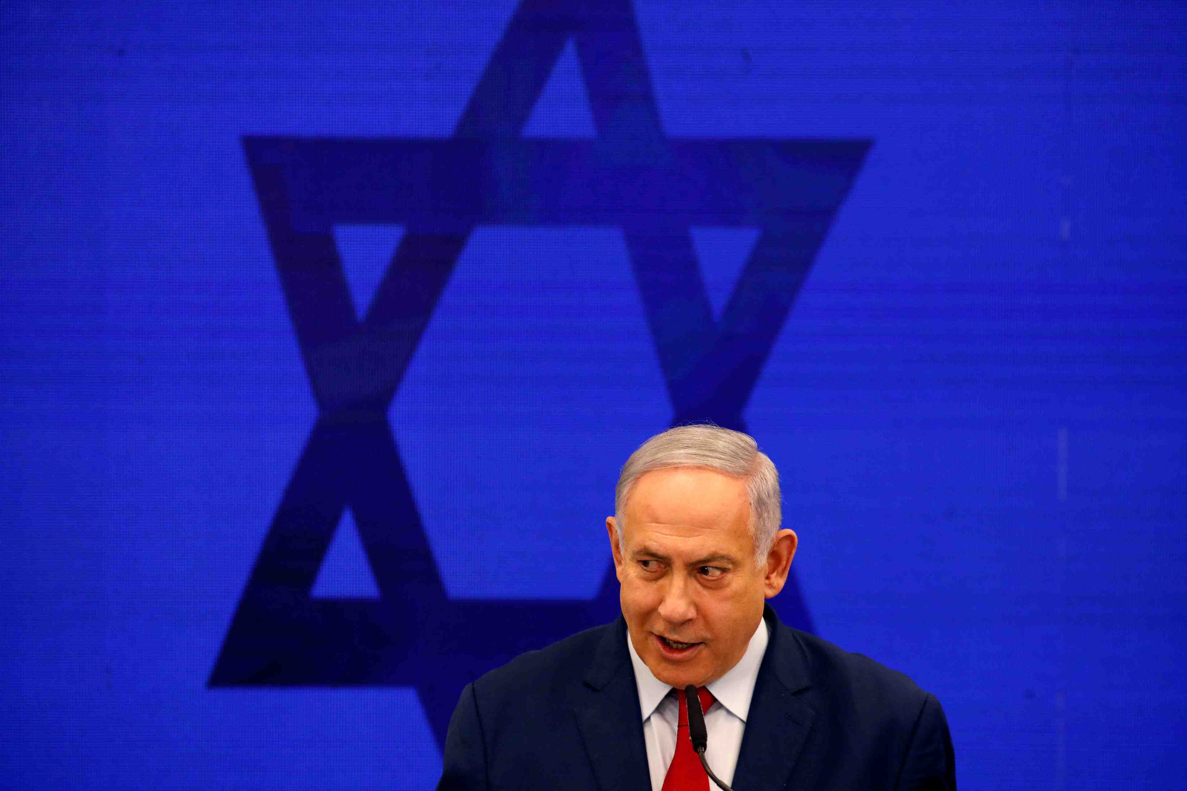 Netanyahu promet d'annexer la vallee du jourdain apres les legislatives