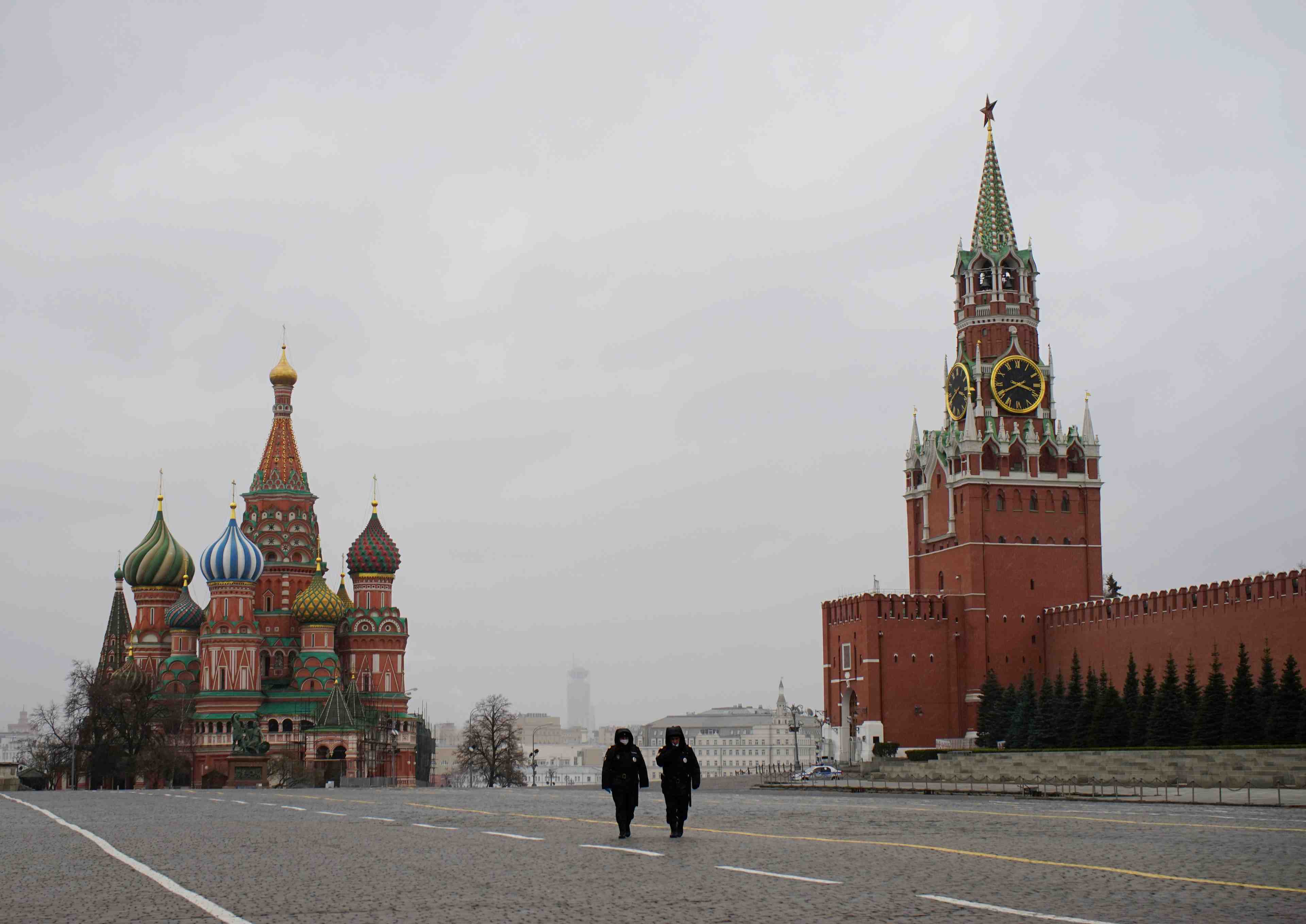 Le confinement envisage a l'echelle federale en russie