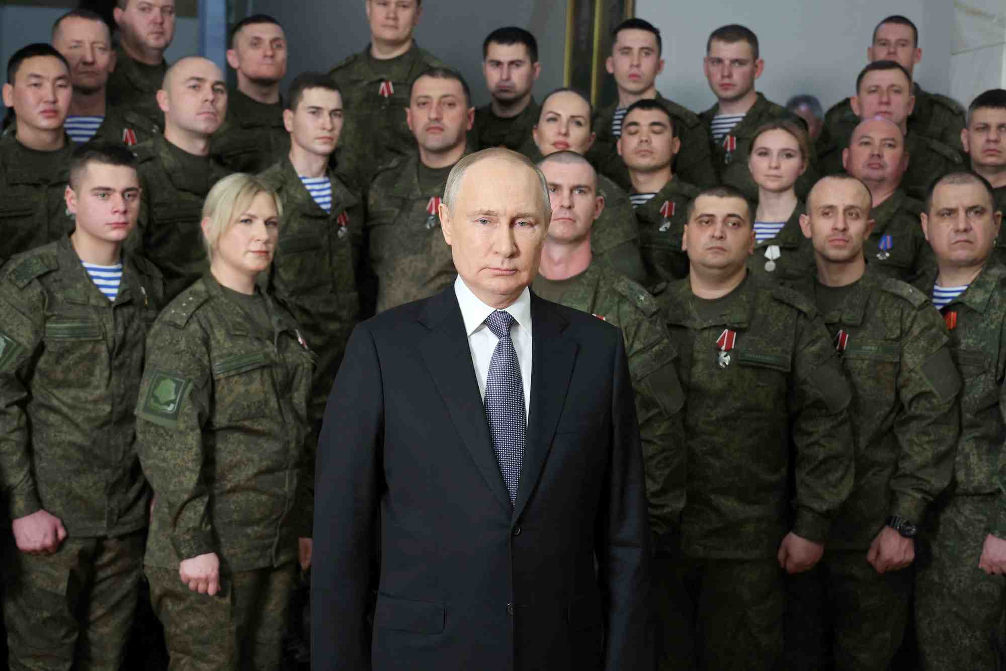 Lors de ses vœux de Nouvel an, le président russe a assuré que son pays ne reculerait « jamais ».