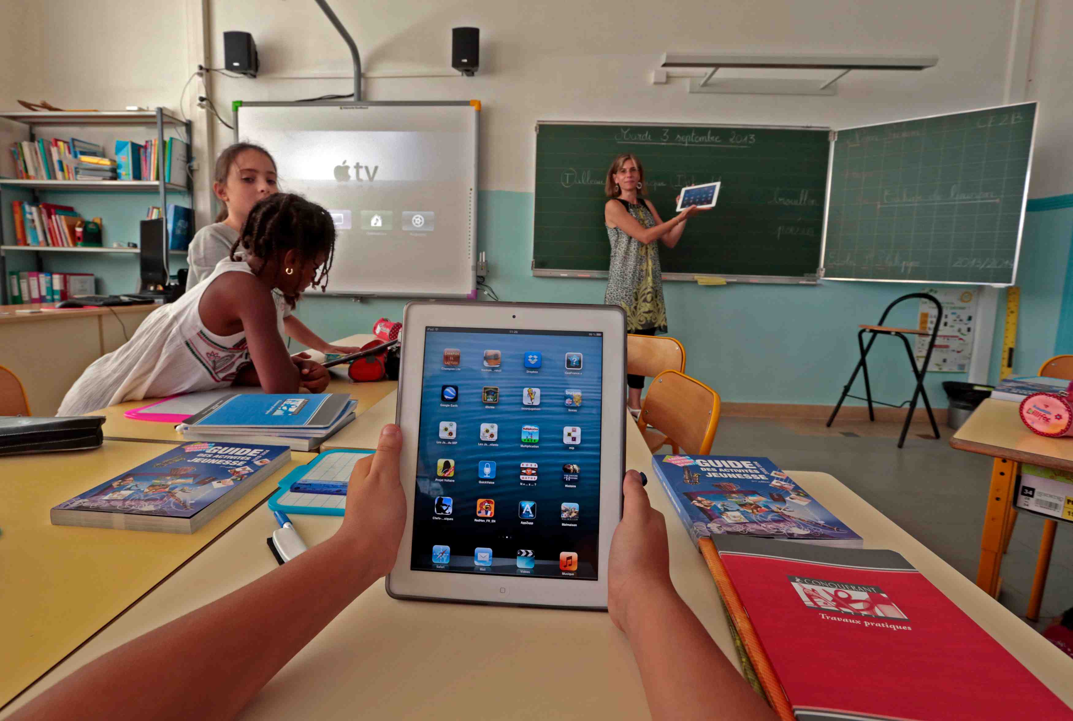 étude irlande tablette éducation