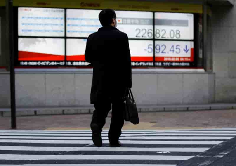 La bourse de tokyo finit en hausse