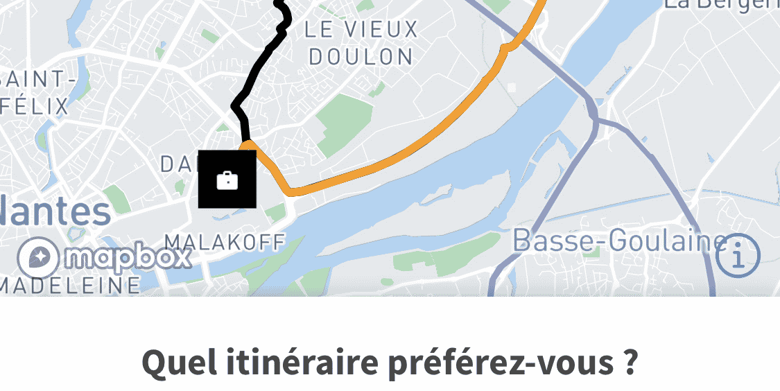 Covoit’Tan couvre les 523 km2 du territoire nantais et se limite pour l’instant à deux trajets maximum par jour.