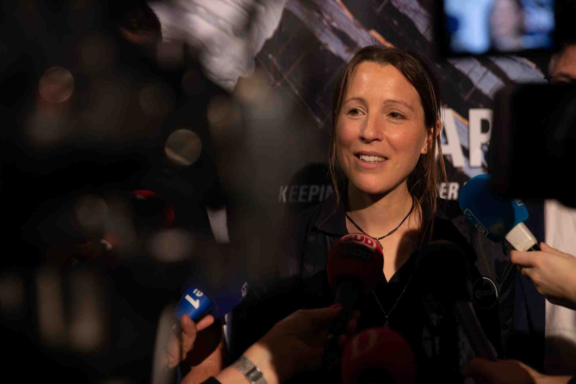 Sophie Adenot en 2023 à la Cité de l'espace à Toulouse.