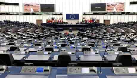 Hémicyle du Parlement européen à Strasbourg