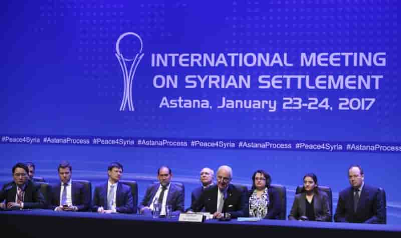 Le gouvernement syrien et les rebelles invites a astana