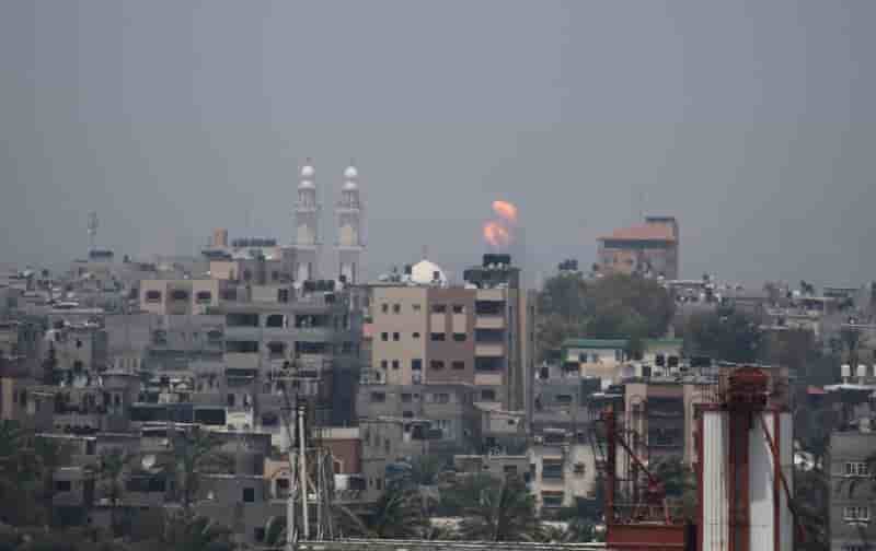 Echanges de tirs israelo-palestiniens a la frontiere de gaza