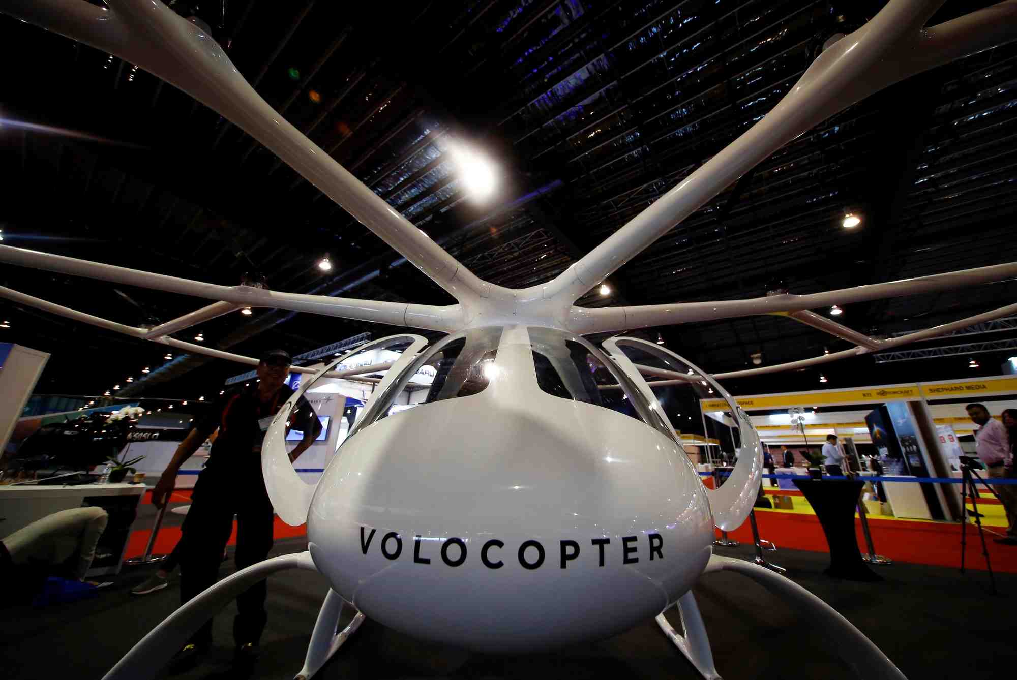 Geely investit dans la societe de taxis volants volocopter
