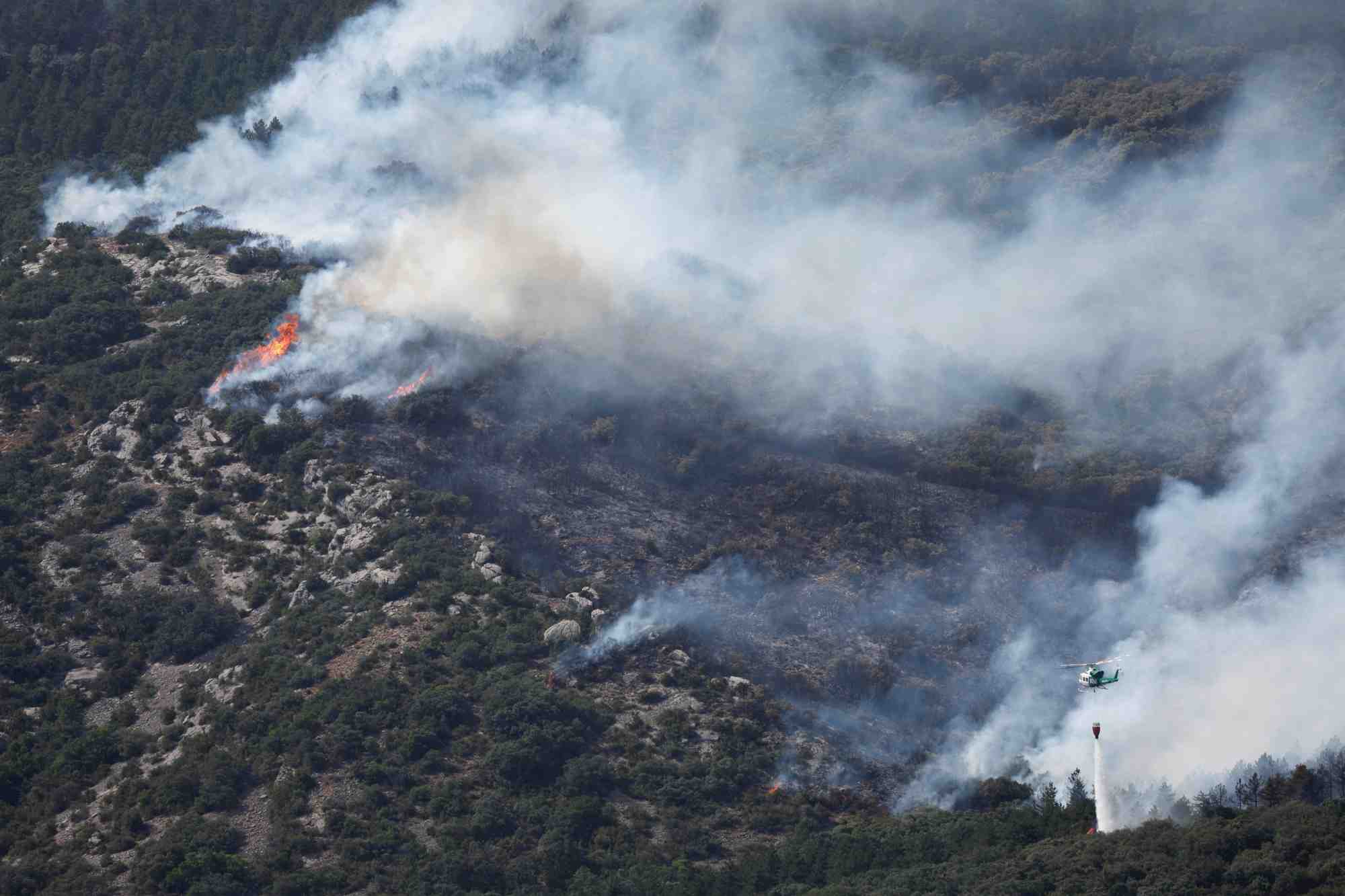 Espagne: des incendies en catalogne detruisent 1.100 hectares de vegetation