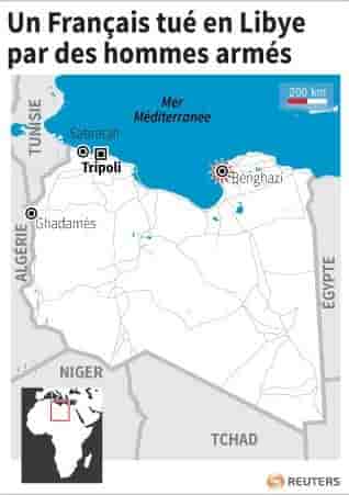 Un Français tué à Benghazi en Libye-responsable sécurité