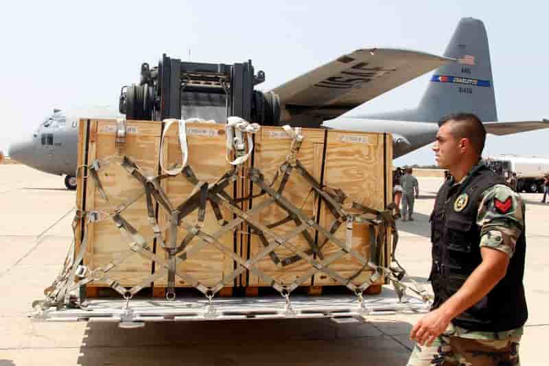 Les Etats-Unis livrent des armes à l'armée libanaise