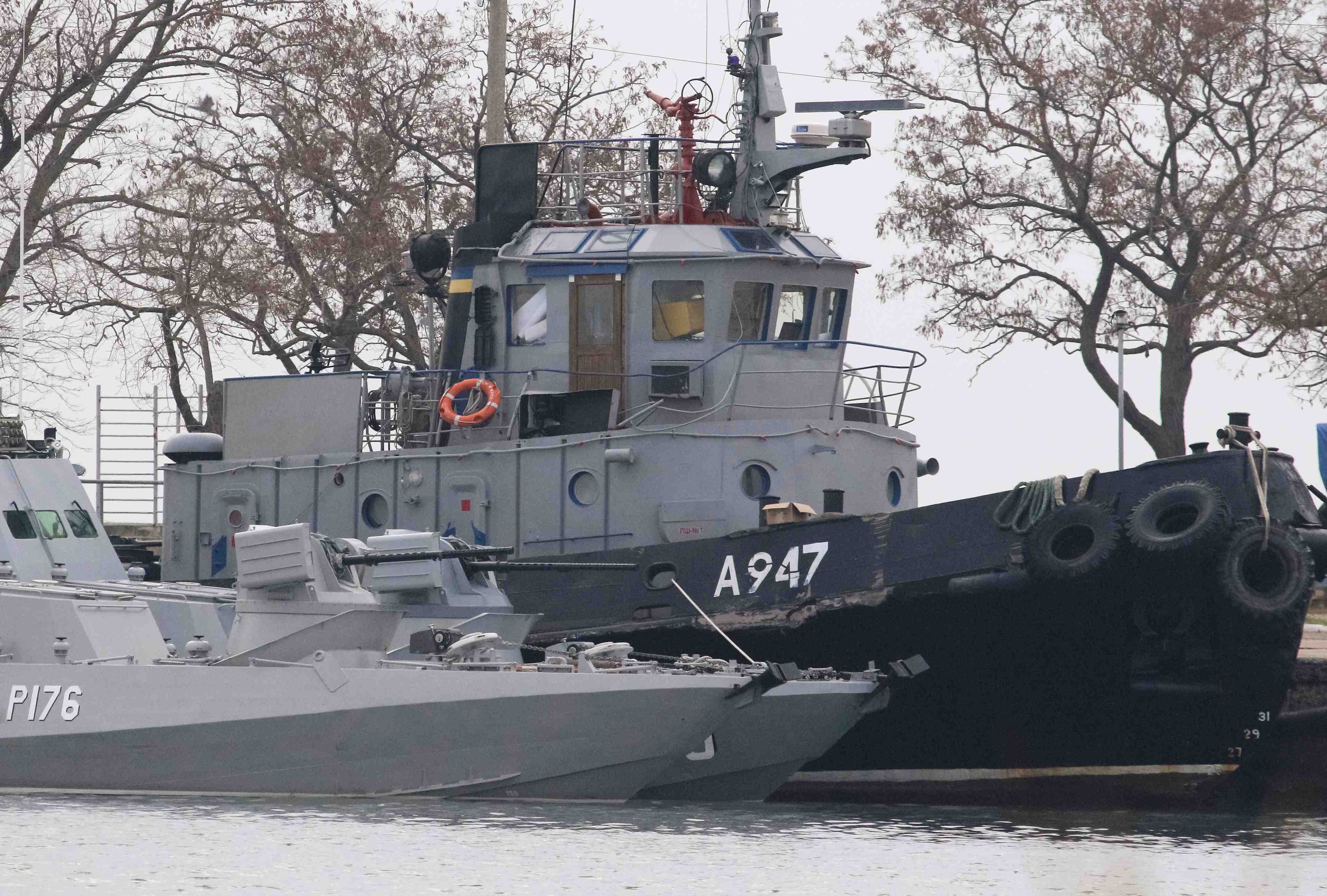 Paris et berlin somment moscou de liberer des marins ukrainiens