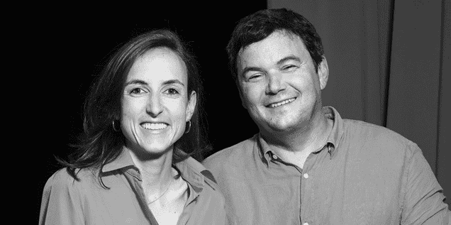 Julia Cagé et Thomas Piketty.