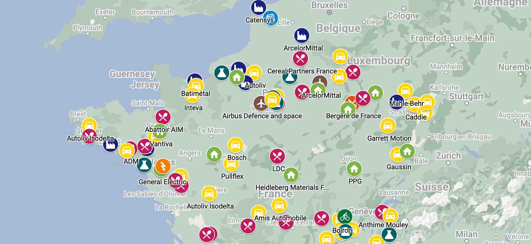 La rédaction de La Tribune a décompté une centaine de plans sociaux dans l'industrie depuis le 1er janvier 2024.