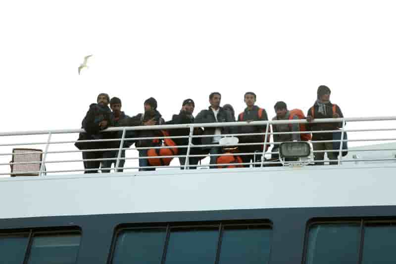 Plus de 62.000 migrants sont arrives en grece en janvier, selon l'oim