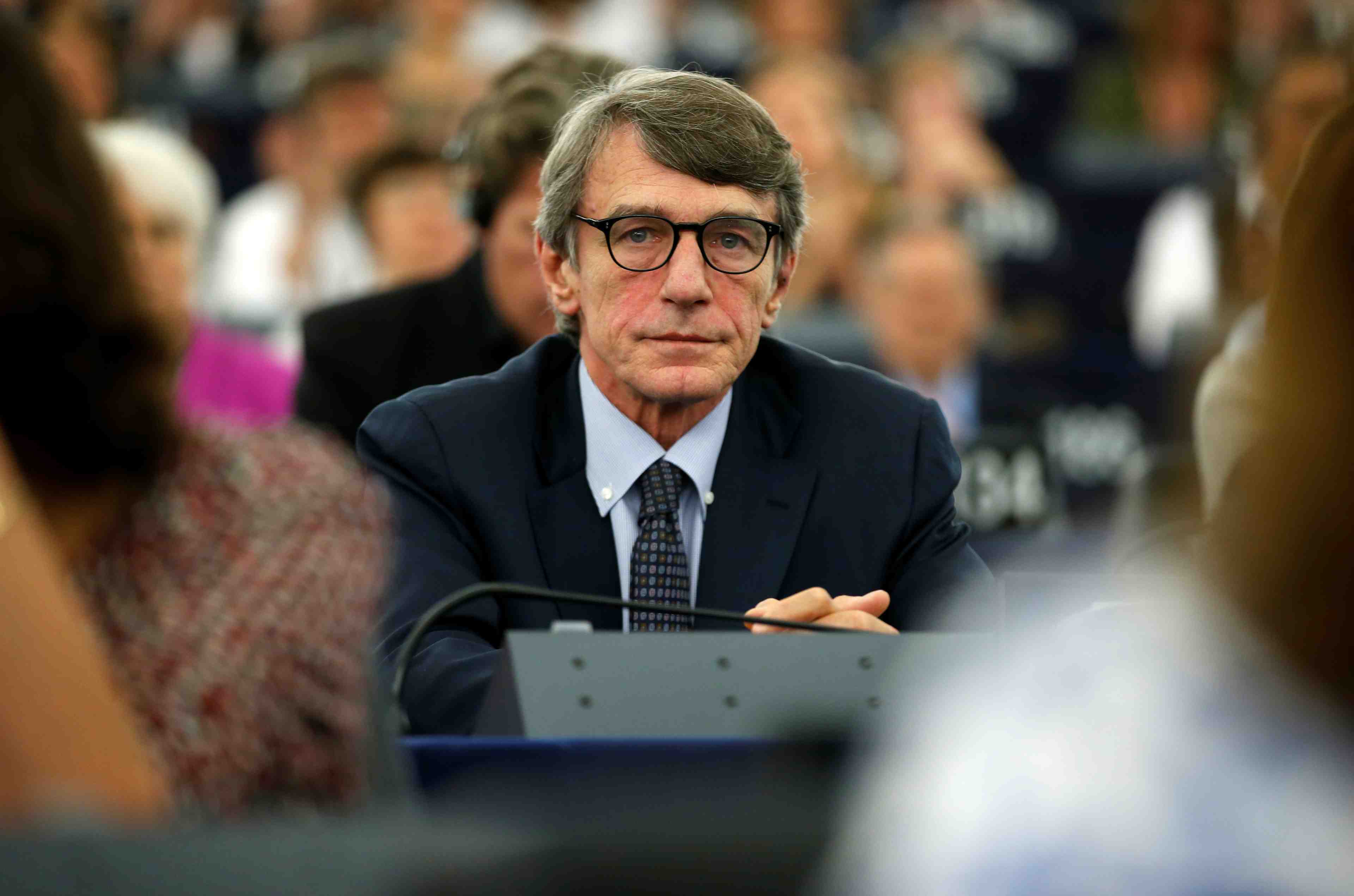 L'italien sassoli favori pour la presidence du parlement europeen