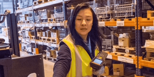 Dans l'un des sites gérés par GT Logistics