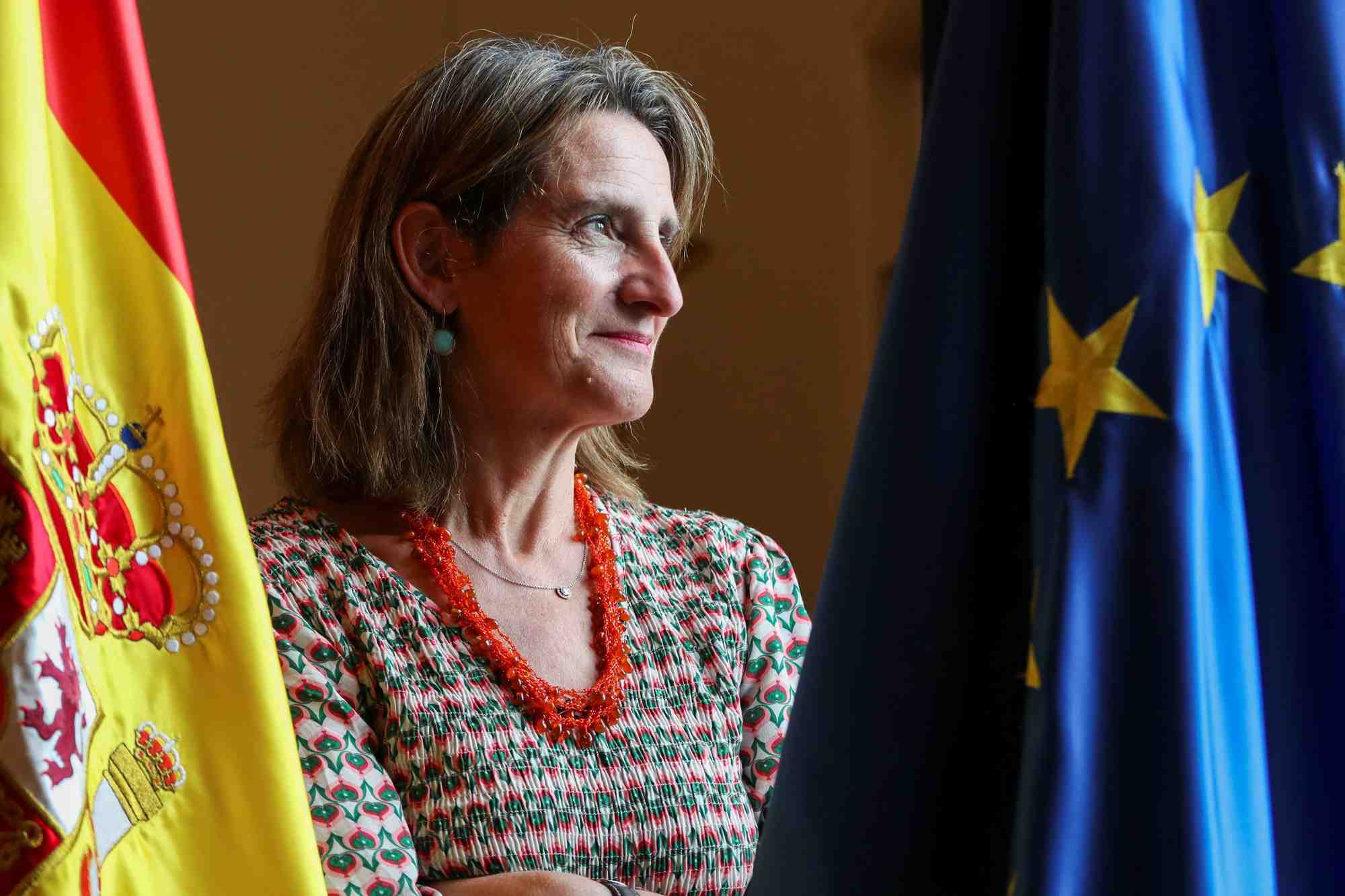 La ministre espagnole de l'energie teresa ribera