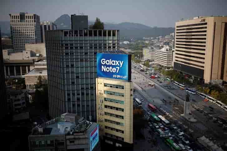 Les investisseurs attendent des reponses de samsung