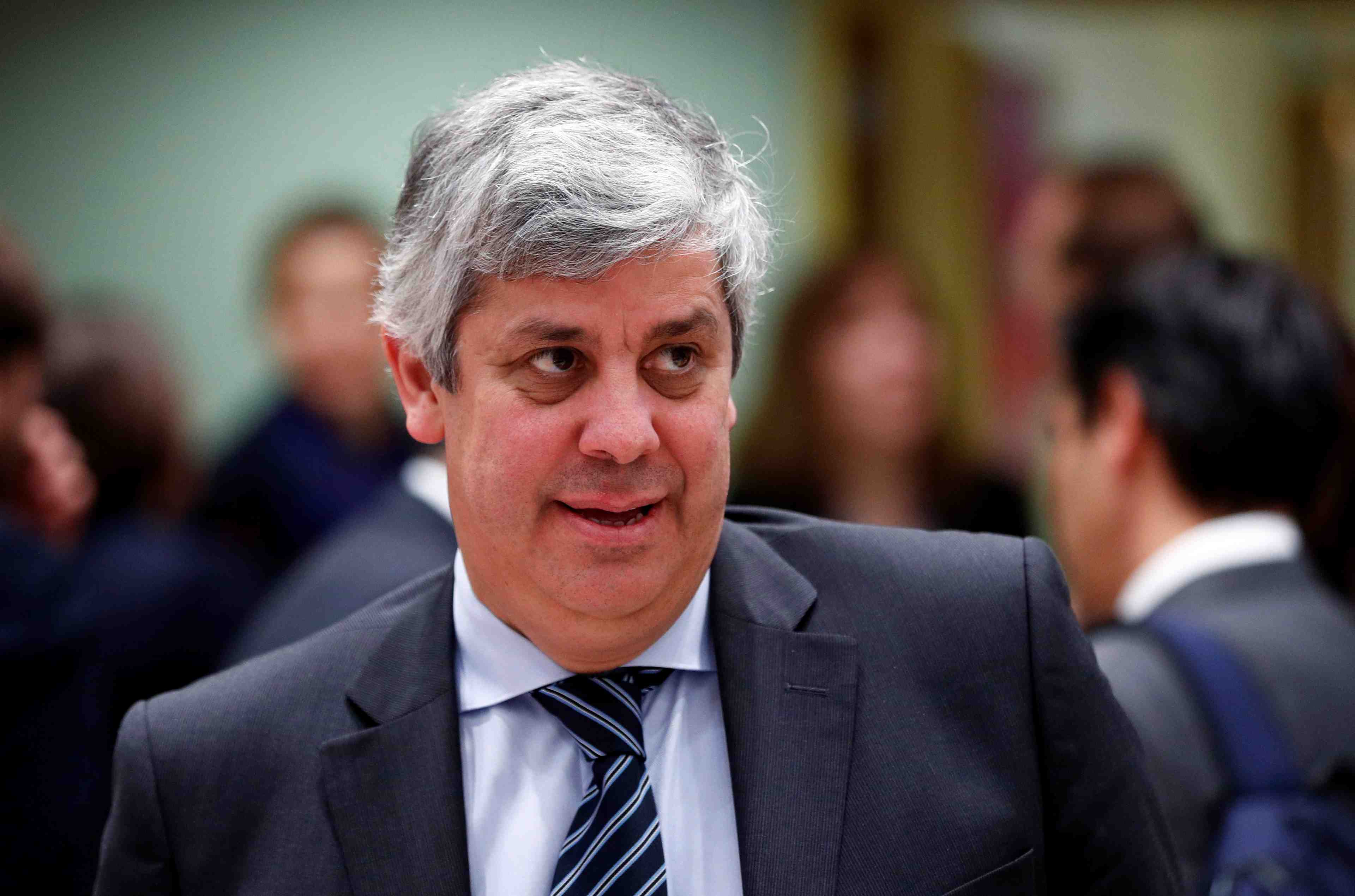 Il faut mettre l'euro en avant au plan international, declare centeno