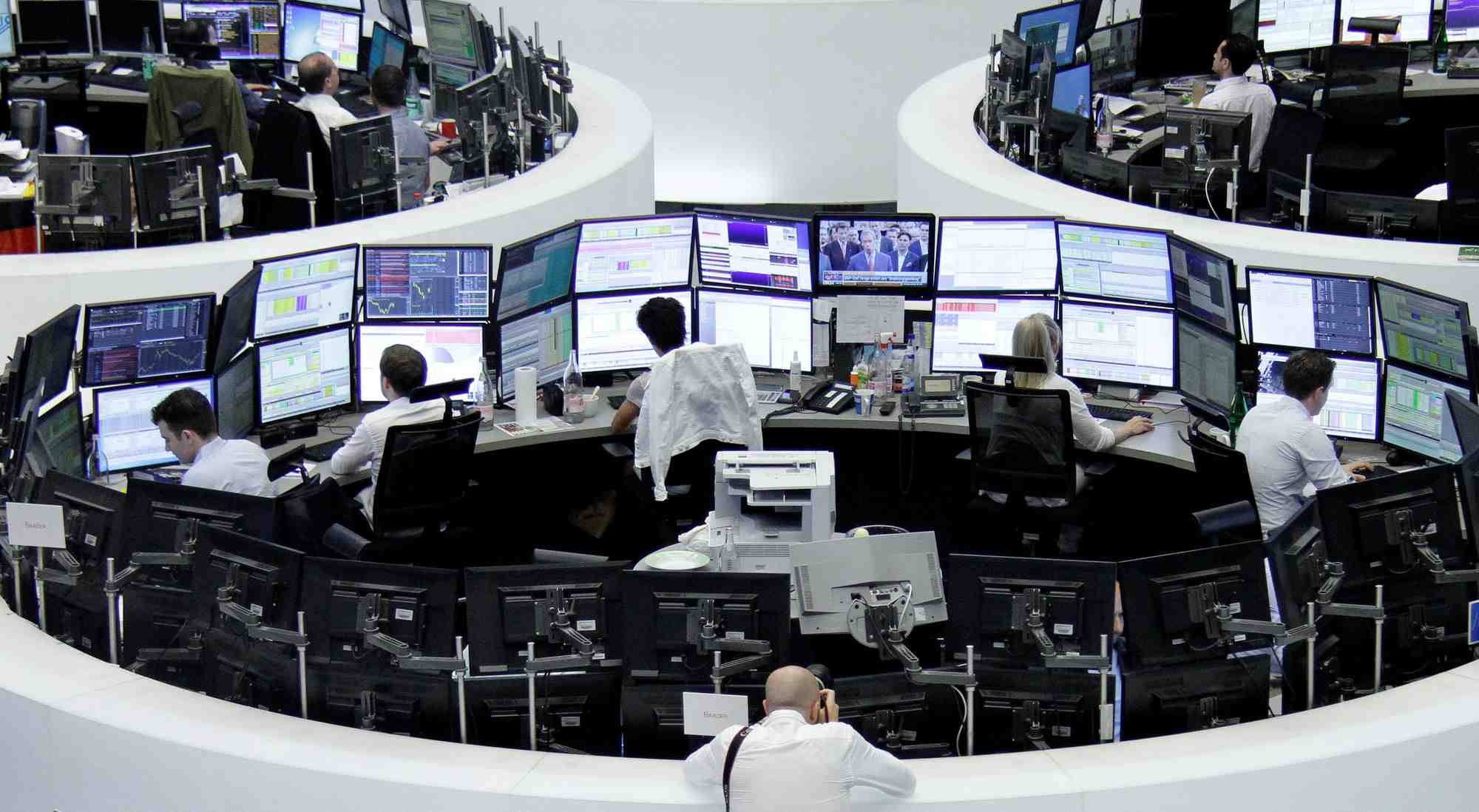 Les bourses europeennes terminent en hausse, londres exceptee