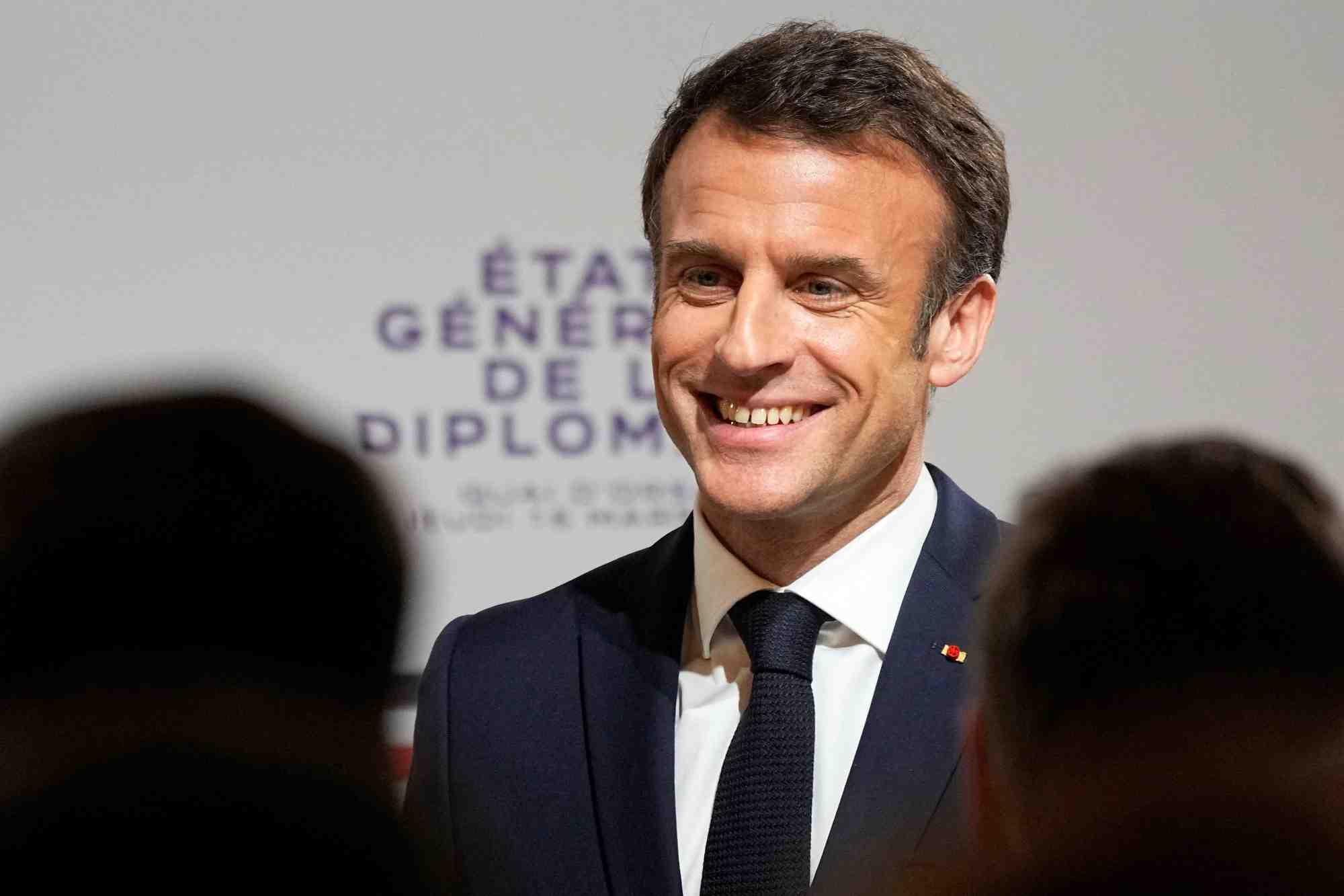 Emmanuel macron a paris