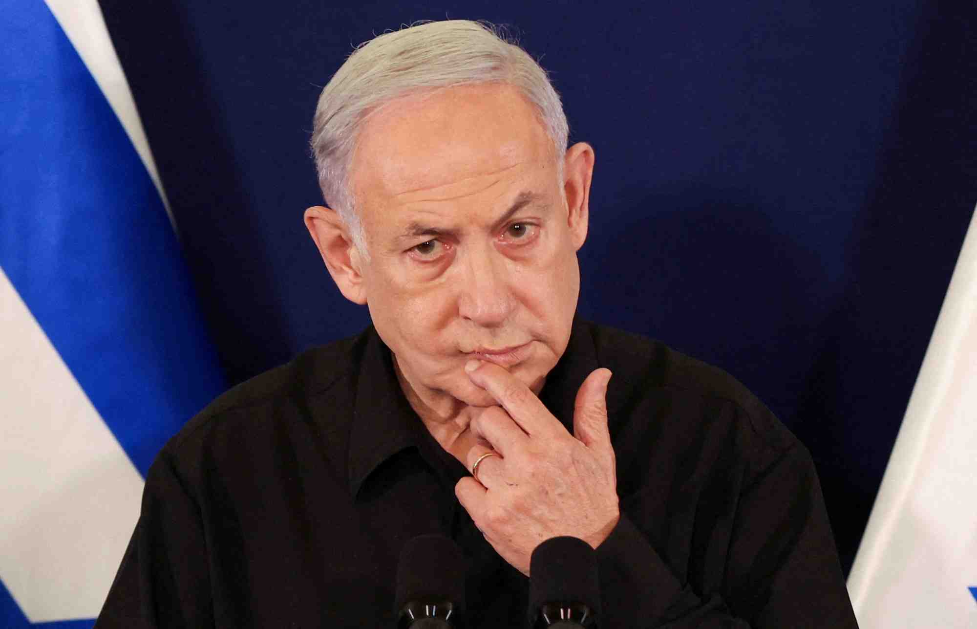 Le premier ministre israelien benjamin netanyahu