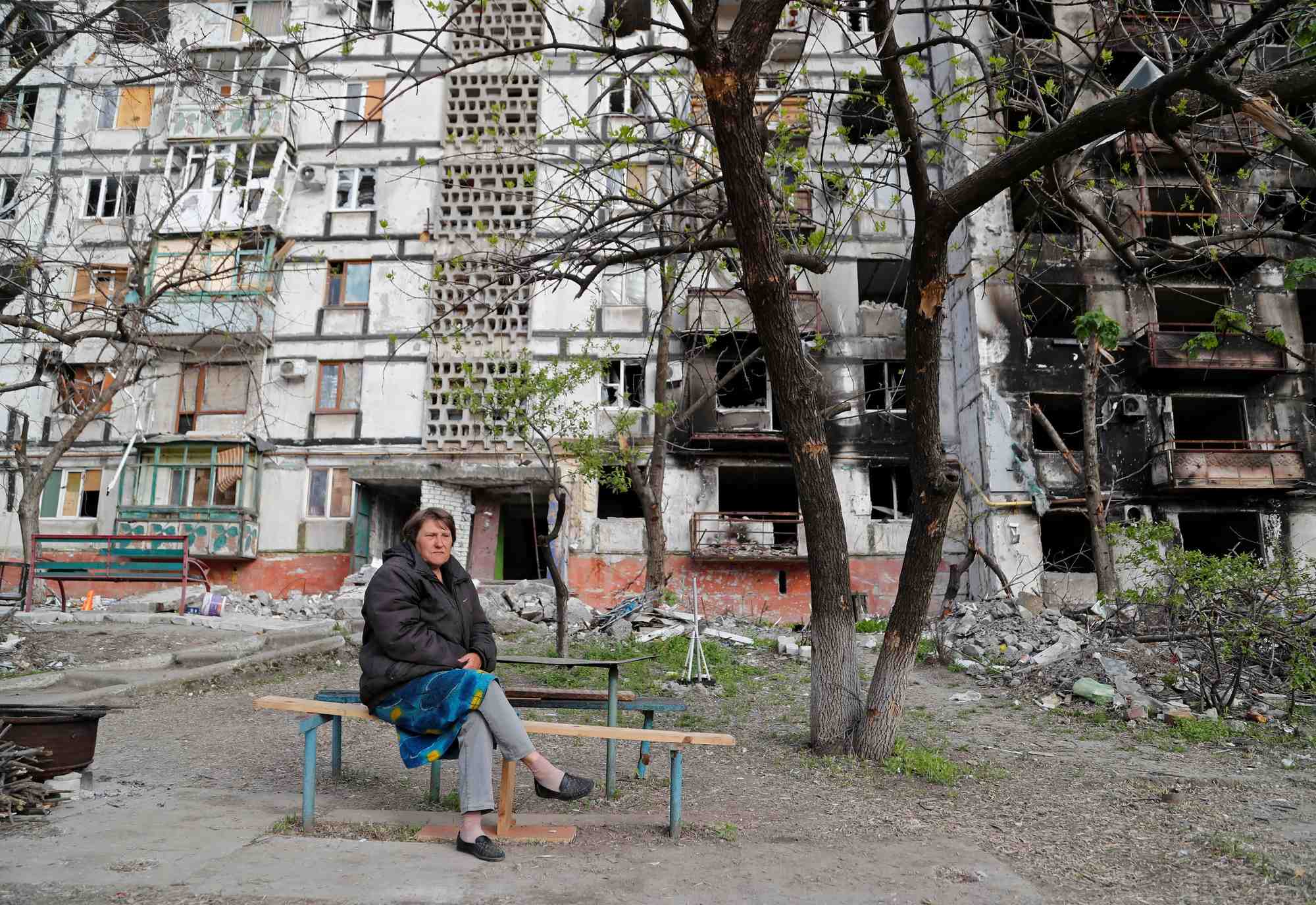 Ukraine: assaut russe contre marioupol, des evacues arrives a zaporijjia