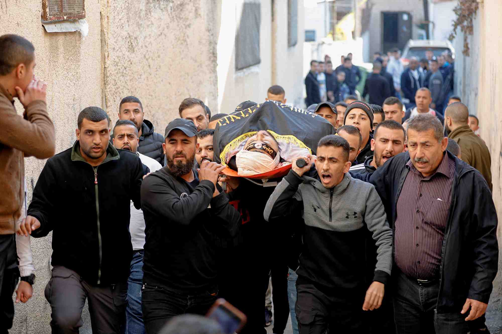 Funerailles de mohammed al saadi a jenine