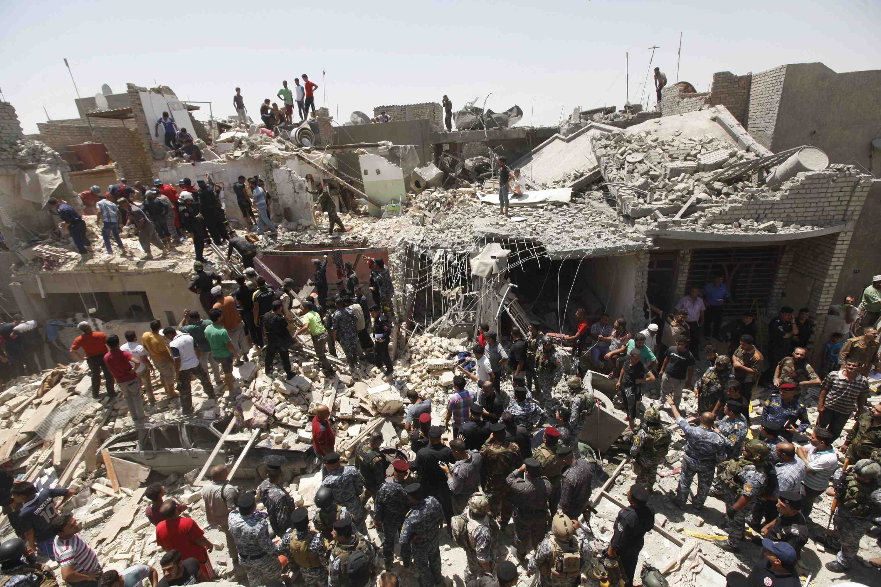 Un avion irakien bombarde accidentellement bagdad