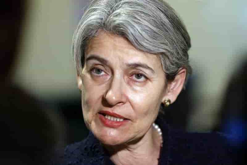 La directrice generale de l'unesco parle de "nettoyage culturel"