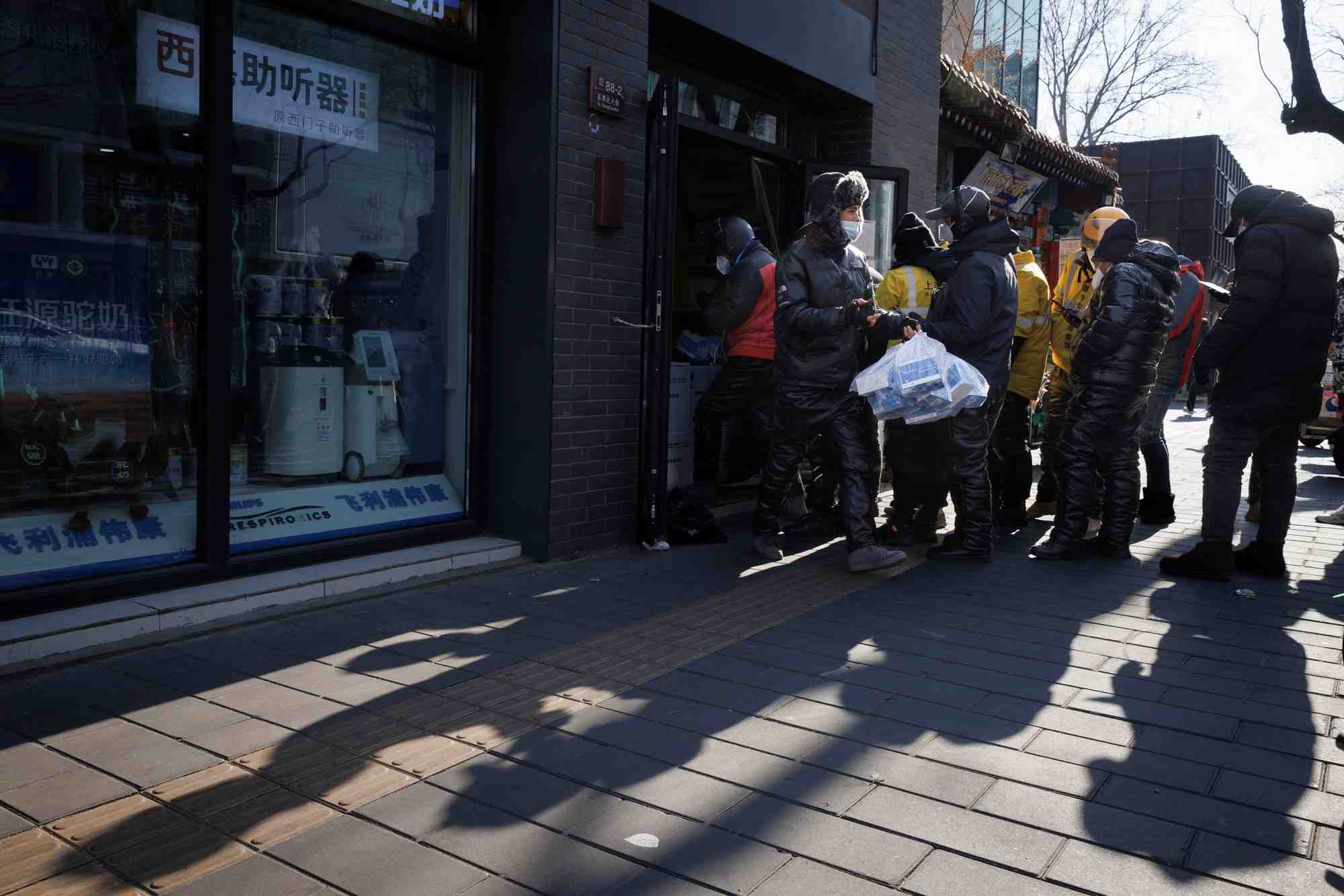 Les epidemies de covid-19 se poursuivent a pekin