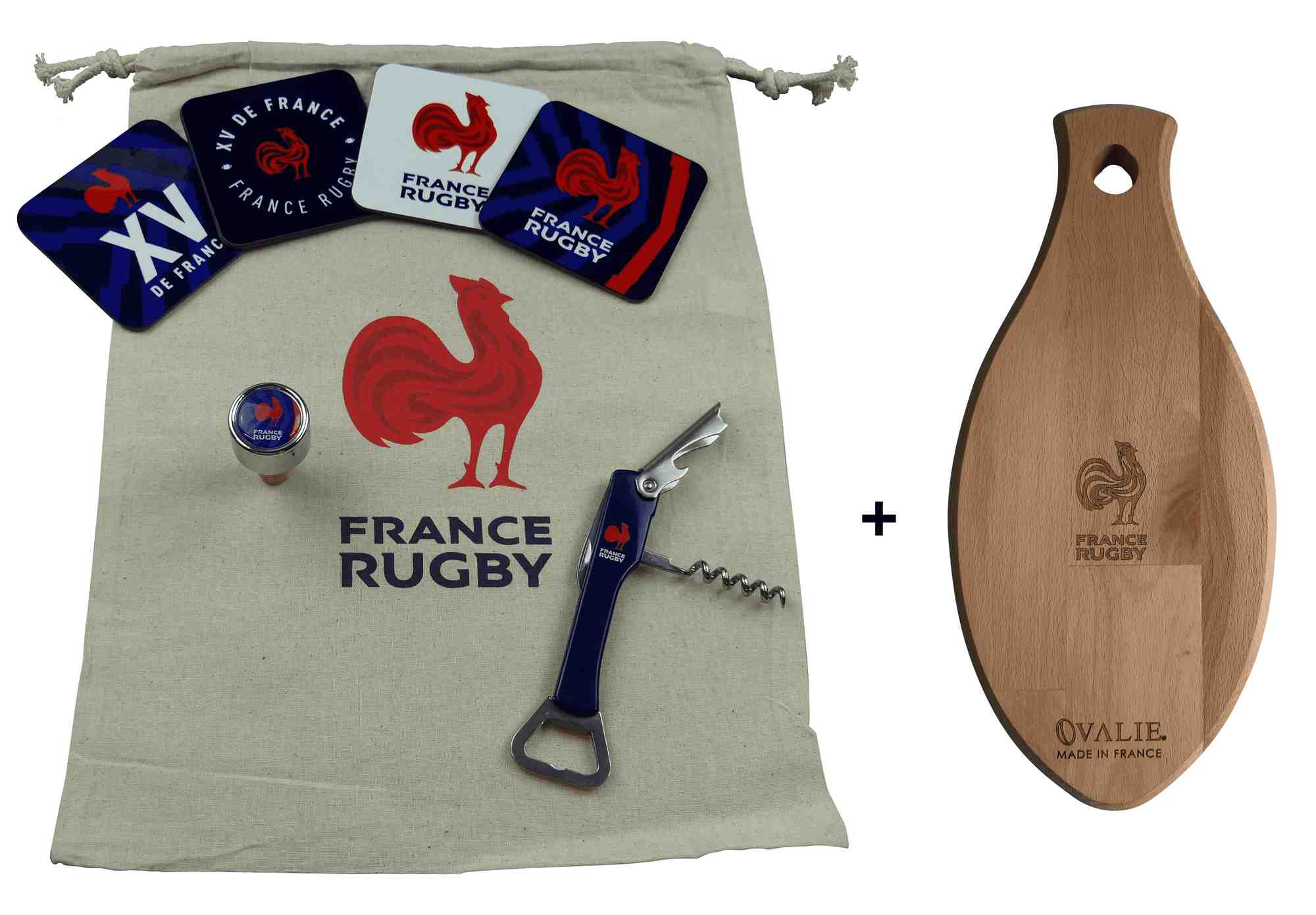 Les produits Ovalie Original, fabriqués en Auvergne, seront présents aux abords des stades lors de la Coupe du monde de rugby.